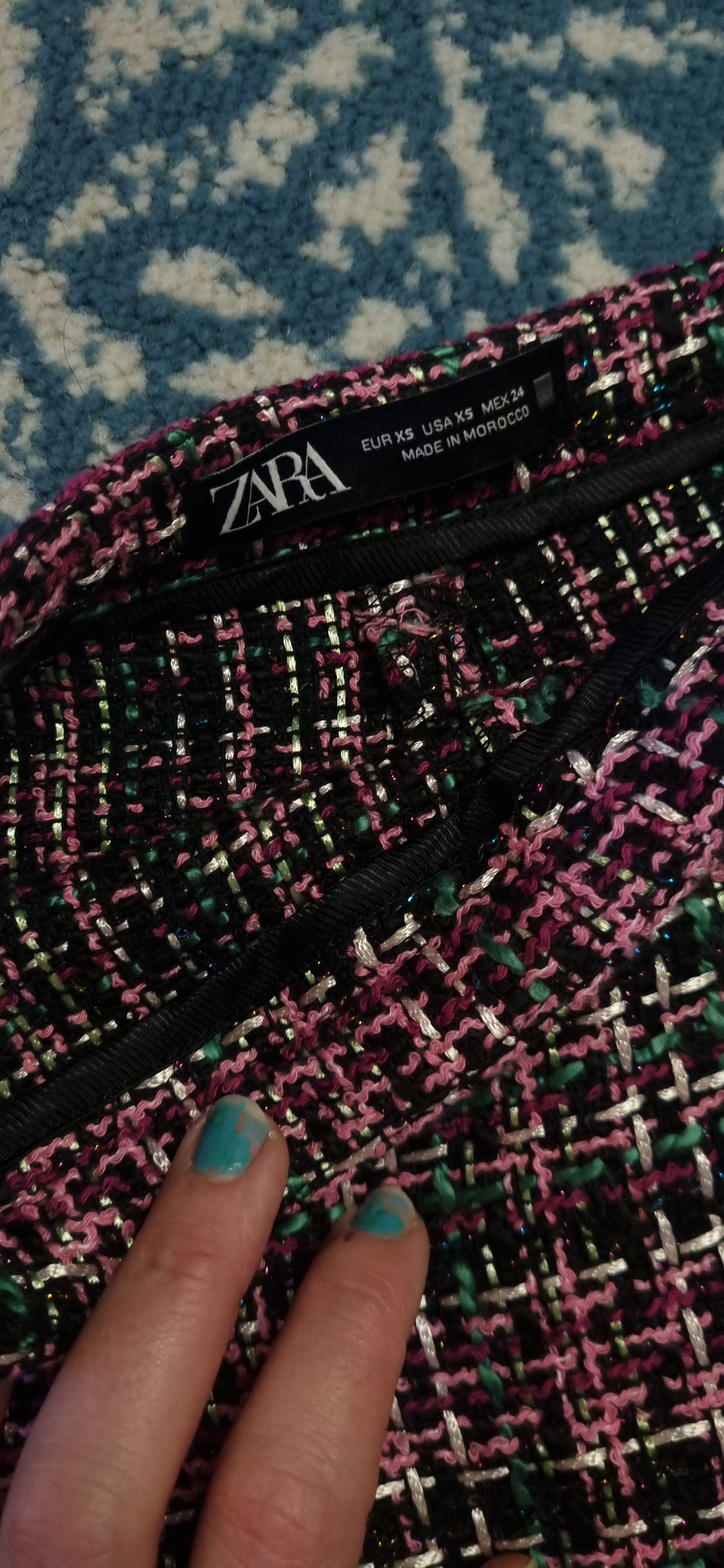 Zara Tweed Skort