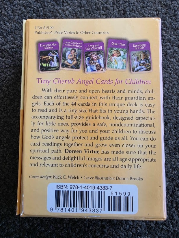 Tiny Cherub Angel Cards for Children