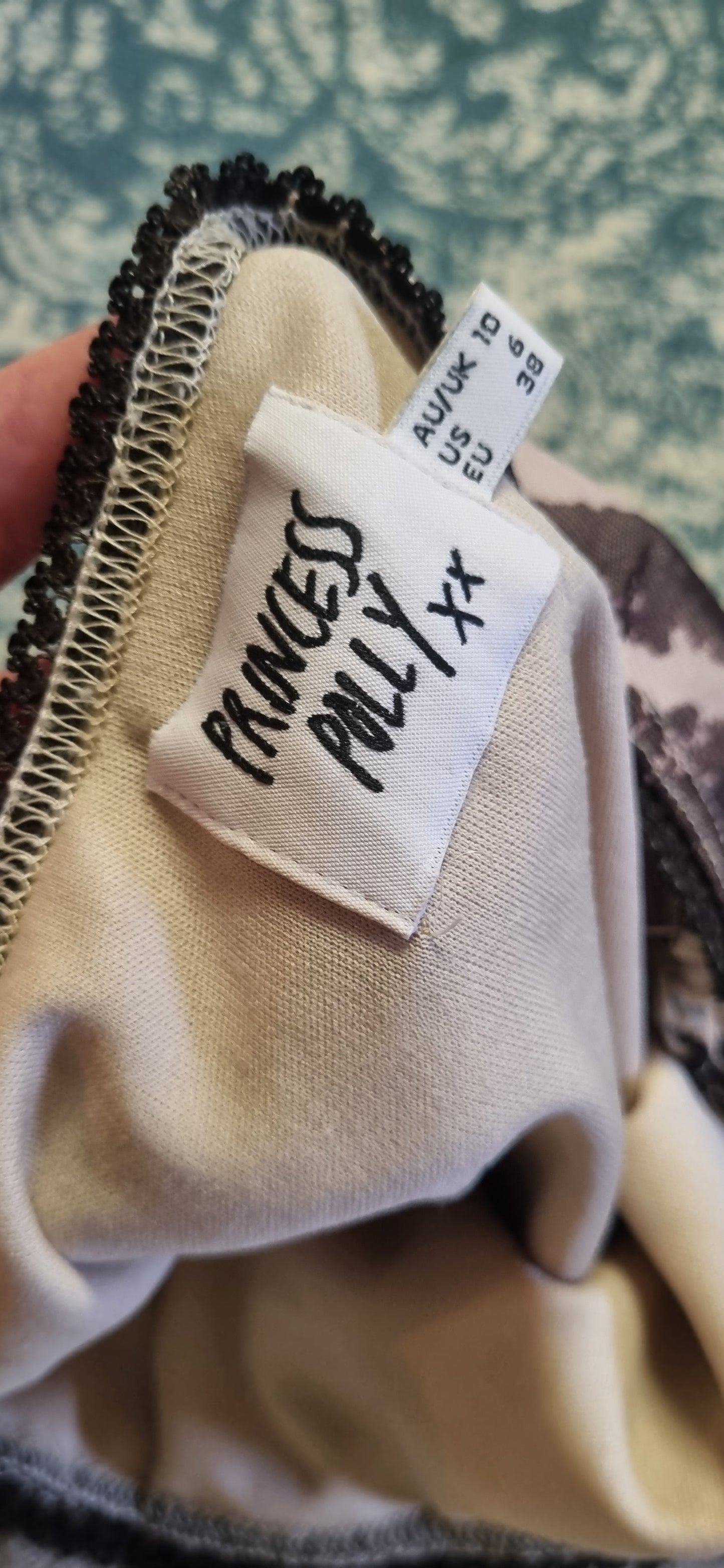 Fingerprint Mini Skirt