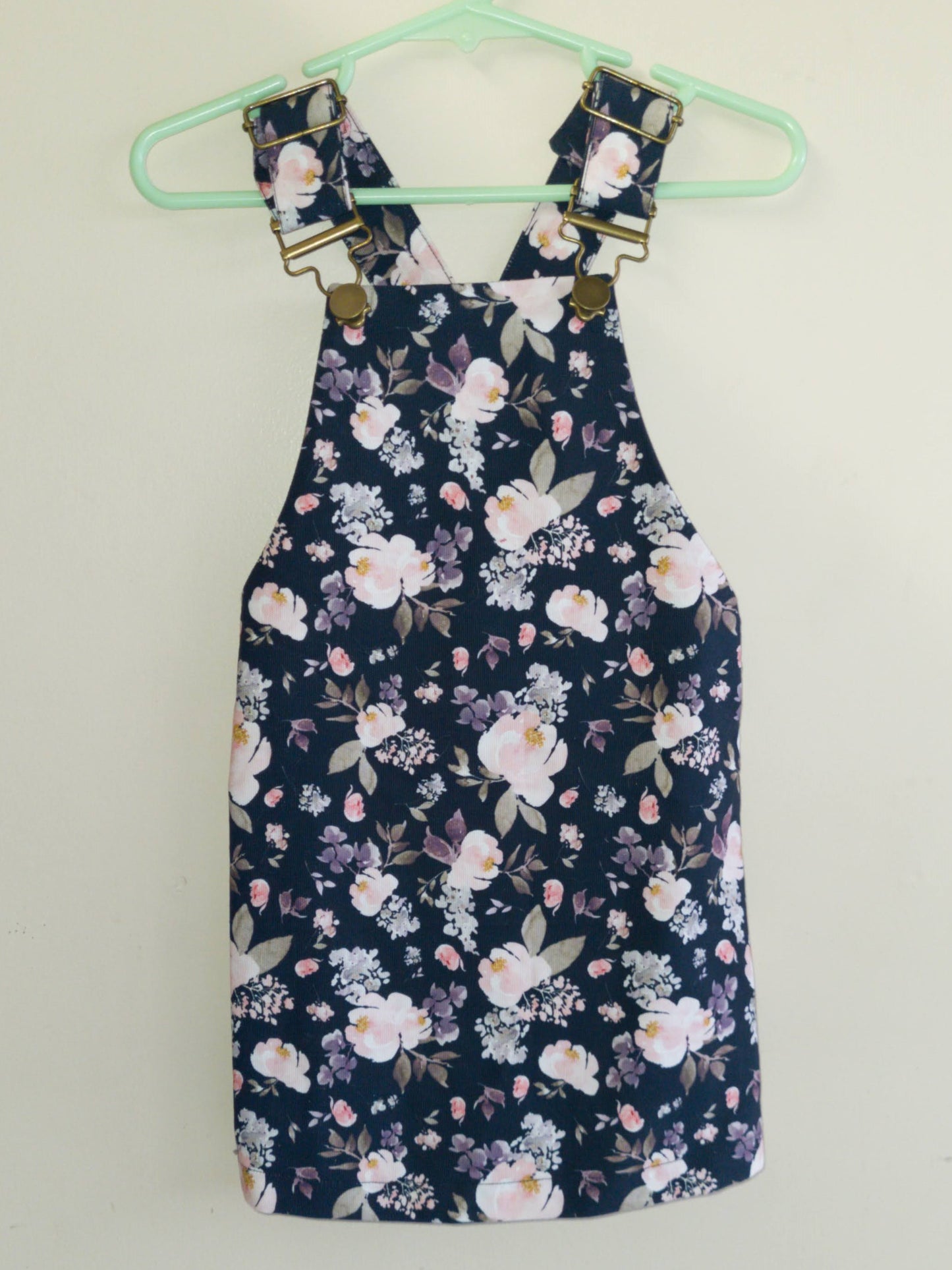 Floral Pinafore dress (1yr)