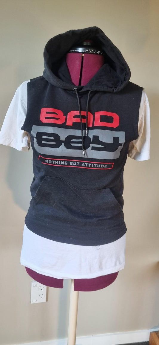 "Bad Boy" sleeveless hoodie