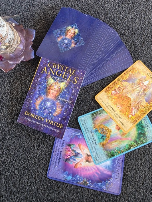 Crystal Angel Oracle cards - Doreen Virtue & Marius Michael-George