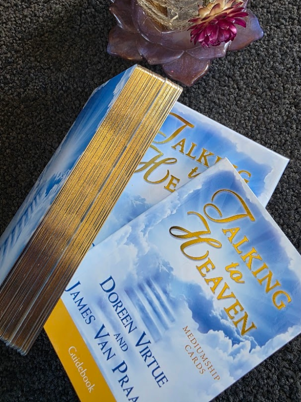 Talking to Heaven Mediumship cards - Doreen Vitue & James Van Praagh.