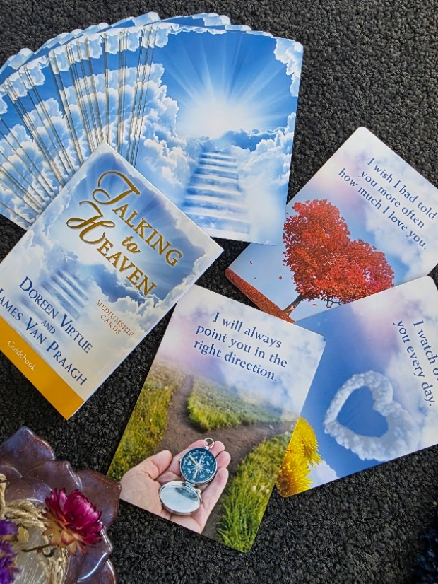 Talking to Heaven Mediumship cards - Doreen Vitue & James Van Praagh.