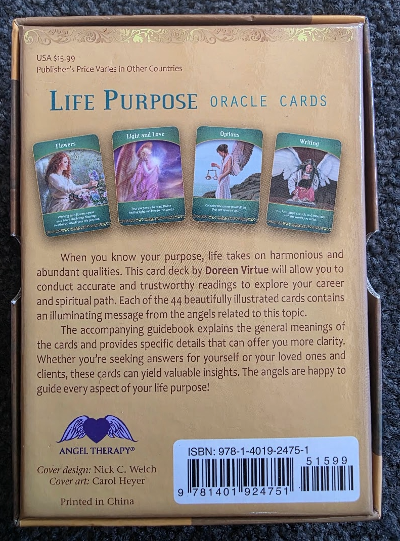 Life Purpose Oracle cards