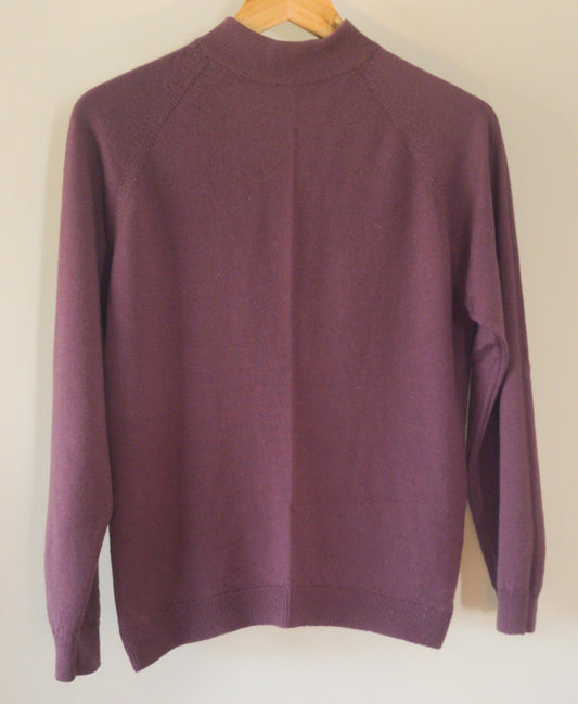 Crew neck wool-blend Jersey