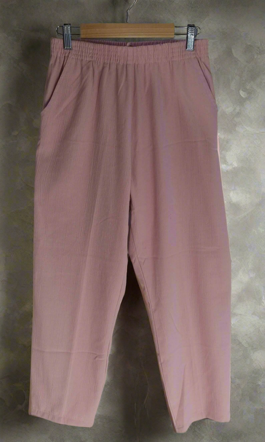 Cotton relax-fit pants (Size 10)